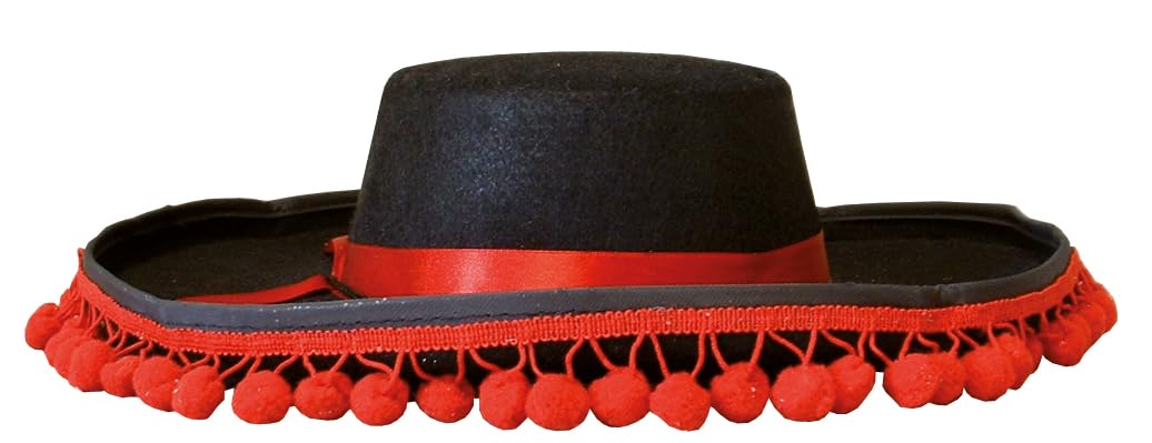 P'TIT CLOWN — Chapeau feutre espagnol adulte taille unique – Image 2