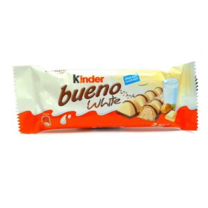 Kinder Bueno WHITE, CASE, (39gx30)-WHITE by Ferrero