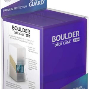 Ultimate Guard Boulder Deck Case 100+ Améthyste Taille standard