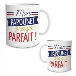 Alternative view of STC — Mug en céramique Mon papounet (presque) parfait !
