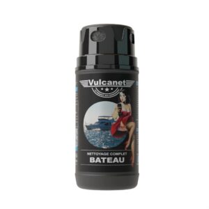 Vulcanet Nettoyant Non Polluant Sans Eau Pour Bateau + Microfibre + Pinceau + Kit Voyage Inclus - Dégraisse Protège Remet À Neuf - Encombrement mini - Transportable Partout, 80 Unités