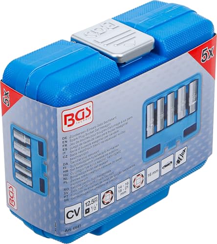 BGS 6641 — Jeu de douilles pour bougies 5 pièces – Image 5