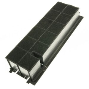 Filtre à charbon type 60 MCFE18 d'origine 370x113x73 mm Hotte 9029801199, 4055356002 AEG Hotte 9029801199, 4055356002 AEG