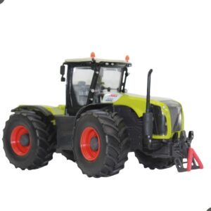 siku 3271, Tracteur Claas Xerion 5000, 1:32, Métal/plastique, Vert, Direction à fusée et Attelages avant et arrière