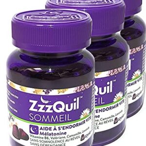 ZZZQUIL™ SOMMEIL Arôme Mangue Banane 30 gommes