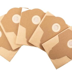 Lot de 5 sacs à poussière en papier pour aspirateurs Scheppach - 20 L - 7907709703