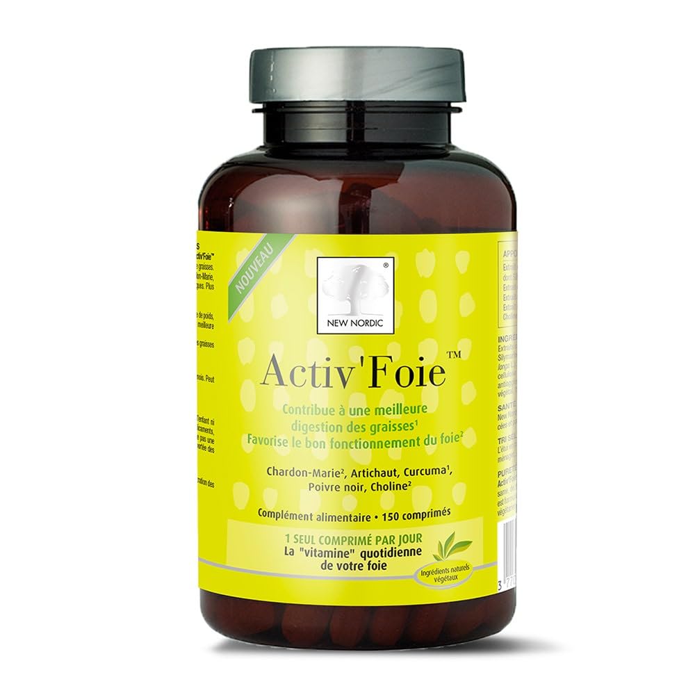 New Nordic Activ'Foie 150 Comprimés