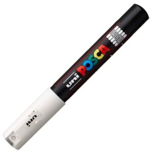 Marqueur Posca PC1MC pointe extra-fine 0,7 mm - blanc