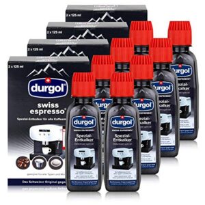 Durgol Swiss Espresso D&eacute;tartrant sp&eacute;cial&nbsp;&ndash;&nbsp;machines &agrave; caf&eacute;, 2&nbsp;x 125&nbsp;ml 4 Pack