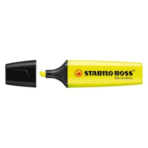 STABILO BOSS PEN YELLOW 70/24/10