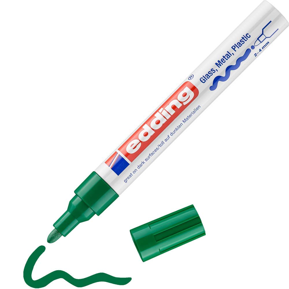 EDDING 750 — Marqueur peinture brillante vert 2-4 mm – Image 3
