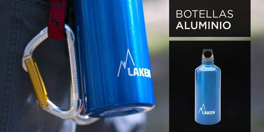 LAKEN Futura — Gourde en aluminium 1,5 l Argent – Image 5