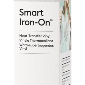 Cricut Smart Iron-On Heat-Transfer Vinyl, 1 sheet, 33cm x 0.9m, Glitter Silver, PVC, 0,9m (3ft) 2008676