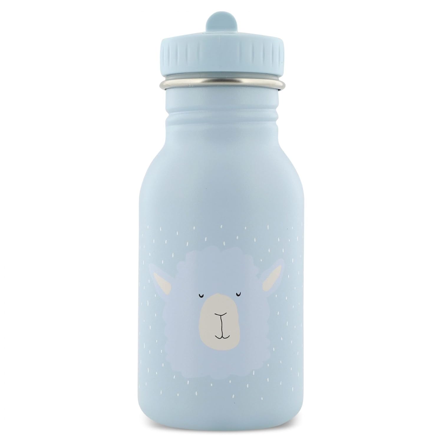Trixie - Gourde pour Enfants en Acier Inoxydable 350ml - Mr. Alpaca (Alpaga)