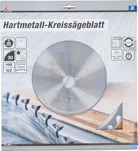 BGS DIY 3955 — Lame de scie circulaire Ø300 mm 30 dents – Image 2