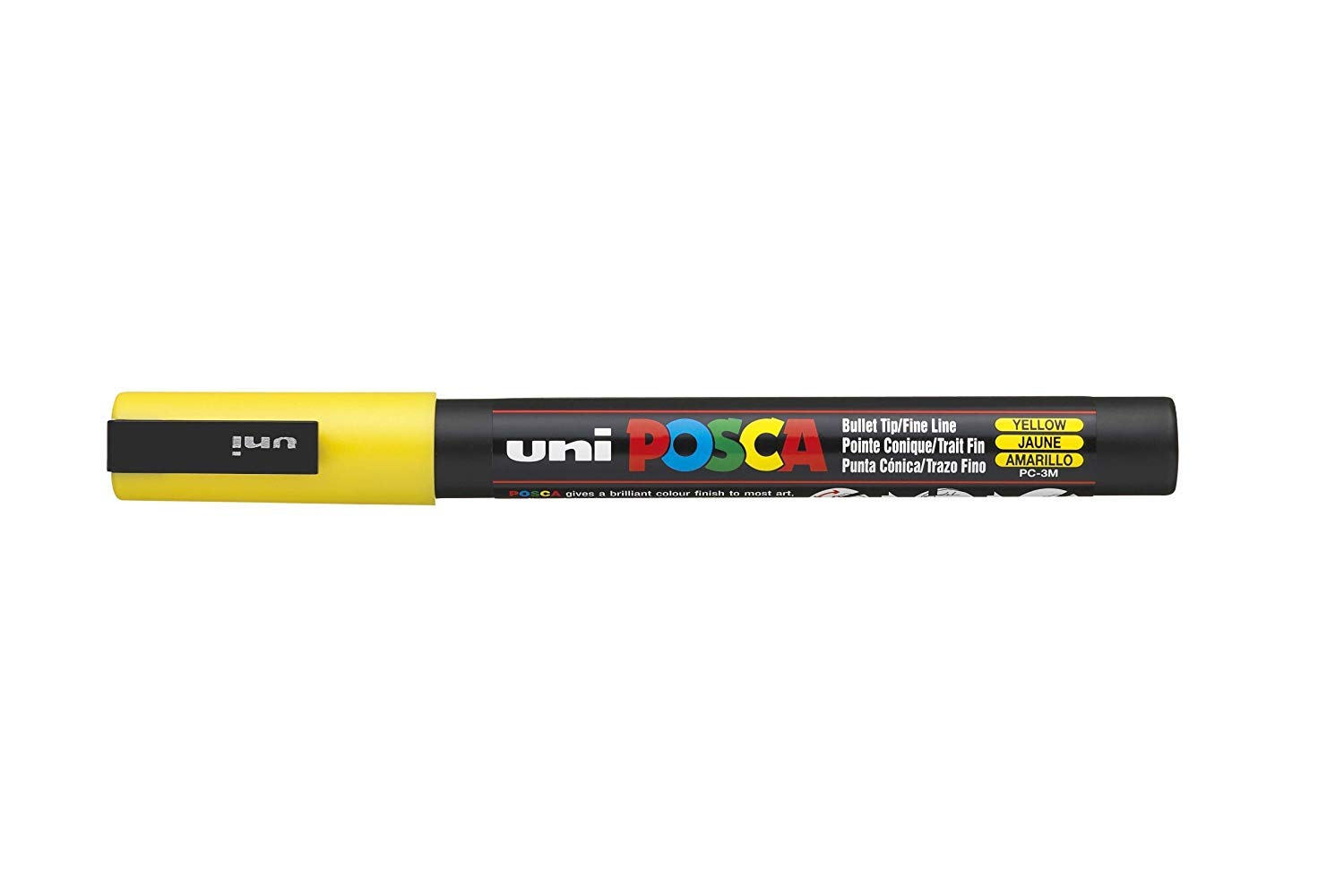 Posca Uni-Ball PC-3M Marqueur Jaune