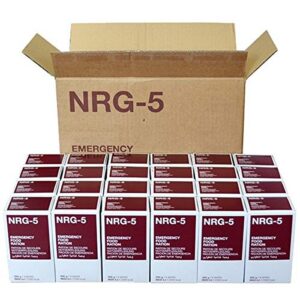 NRG-5 1 paquet de 9 biscuits pour ration de survie 500 g
