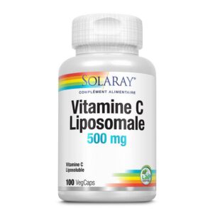 SOLARAY — Vitamine C liposomale 500 mg 100 capsules végétales