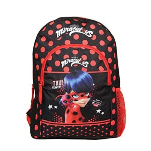 Bagtrotter Sac à dos 37 cm Disney Miraculous / Ladybug Noir et rouge