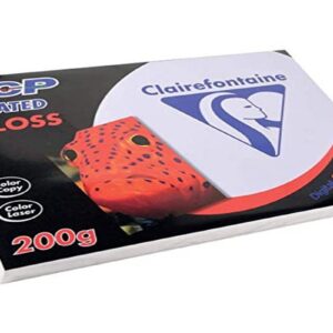 Clairefontaine Ramette 250 feuilles A4 200g DCP coated brillant 2 faces