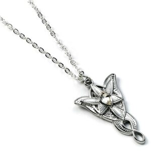 The Lord of The Rings Evenstar LRN00003 Collier Argenté, taille unique, Zinc