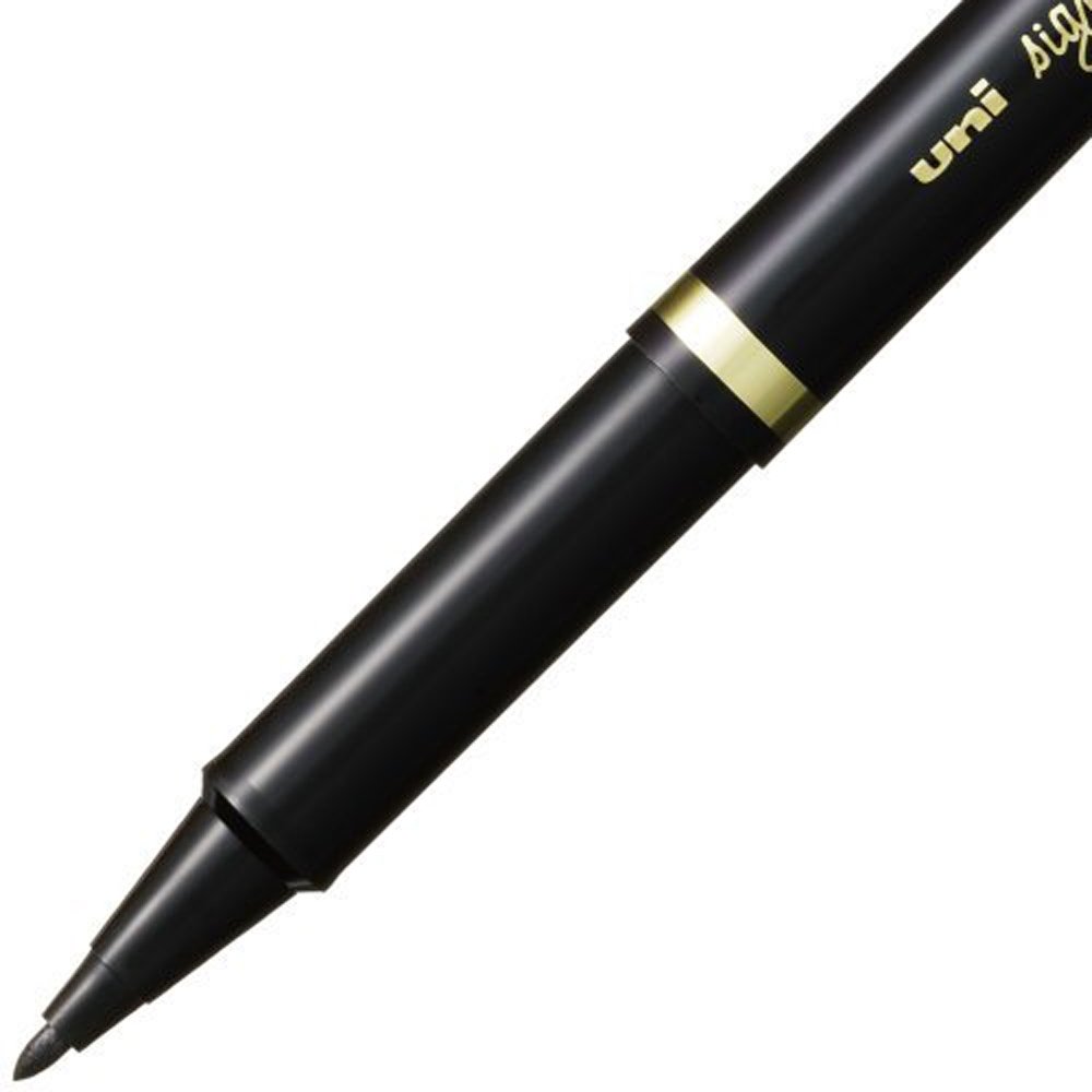 Uni-ball Sign Pen MYT7 N Feutres Noir Lot de 10 – Image 3