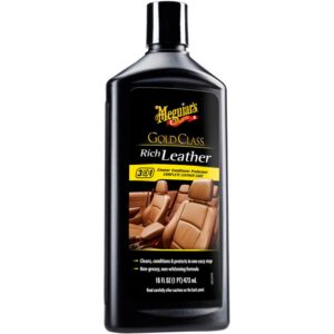 MEGUIAR'S Gold Class — Gel nourrissant cuir 473 ml