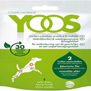 YOOS - Collier pour chien - Soulage les Douleurs Articulaires - Meilleur mobilité - Petits Chiens <10kg