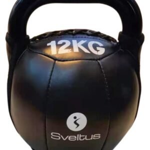 Soft kettlebell PU noir 12 kg