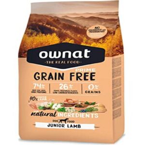 Ownat Croquettes Prime sans Céréales Junior Lamb