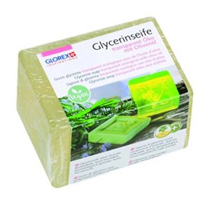 Savon à l'huile d'olive écolo. 250g transparent