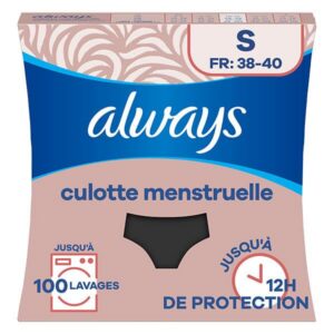 ALWAYS — Culotte menstruelle lavable taille S 38/40