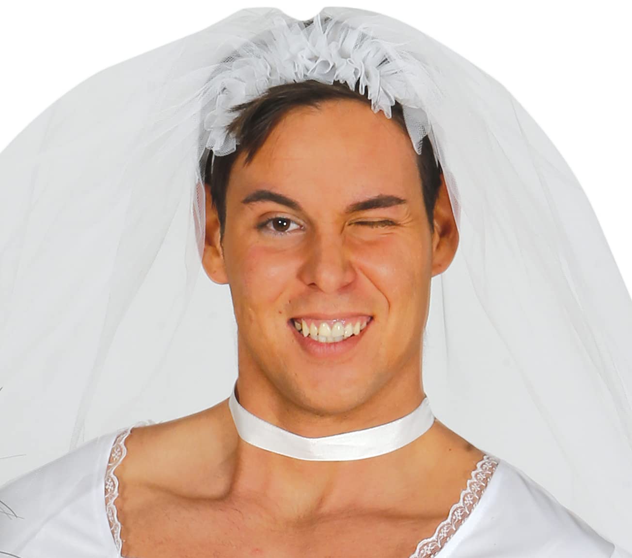 FIESTAS GUIRCA — Costume de Fiancée Homme Adulte M – Image 3