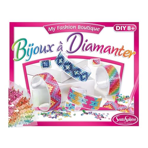 SENTOSPHERE — Kit créatif bijoux à diamanter opaques – Image 4