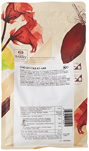 CACAO BARRY — Chocolat noir de couverture Tanzanie 1 kg – Image 3