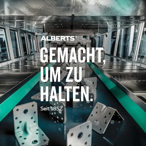 ALBERTS — Équerre d'assemblage galvanisée 60 x 60 x 45 mm – Image 4