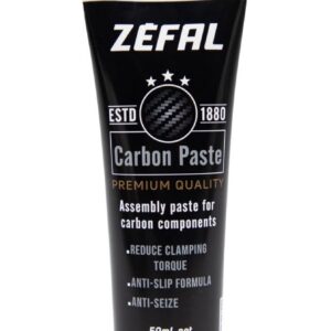 ZEFAL Carbon Paste - Pâte de Montage Anti-Grippage pour Composants en Carbone - Graisse Velo aux Microbillers pour Assembler - Fabriqué en France - 50 ml
