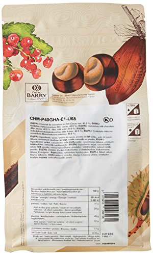 CACAO BARRY — Chocolat de couverture au lait Ghana 1 kg – Image 3