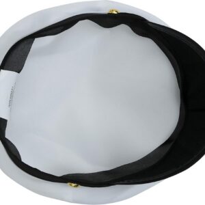 Alternative view of GUIRCA — Casquette de capitaine blanche taille unique