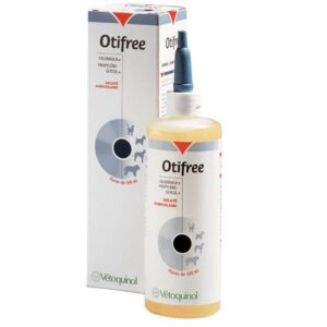 Otifree Solution Auriculaire de Lavage et de Nettoyage de l'Oreille Externe 160ml Vetoquinol