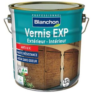 Vernis EXP - satiné chêne moyen - 2.5 litres - Blanchon
