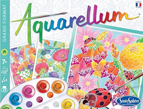 SENTOSPHÈRE Aquarellum — Kit peinture Dans les Fleurs – Image 7
