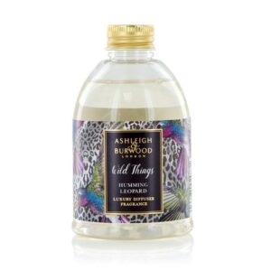 ASHLEIGH & BURWOOD Sauvage Things Recharge Diffuseur Reed Bouteille 200ml Parfum Maison Bourdonnement Léopard