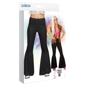 Alternative view of BOLAND — Pantalon disco évasé noir taille M