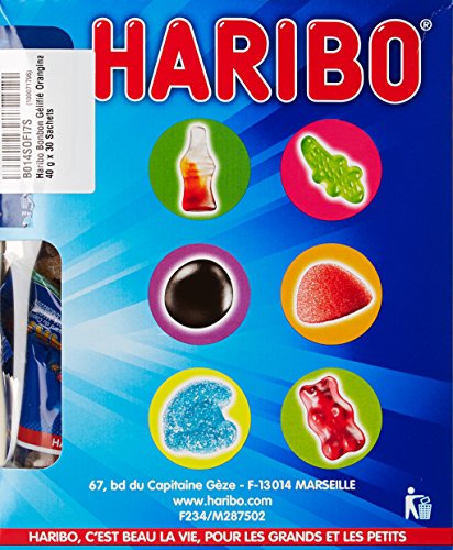 HARIBO Orangina Pik — Bonbons gélifiés 40 g x 30 sachets – Image 2