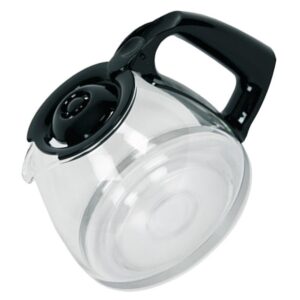 Verseuse + Couvercle Pour Pieces Preparation Des Boissons Petit Electromenager Moulinex, Noir, Transparent