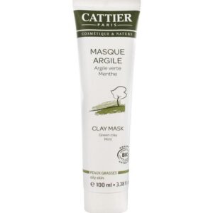 CATTIER — Masque à l’argile verte bio 100 ml