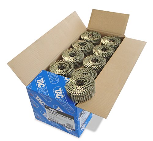 Tacwise 2.1/50mm Galv Ring Flat Top Coil Nails (Pack 14,400)