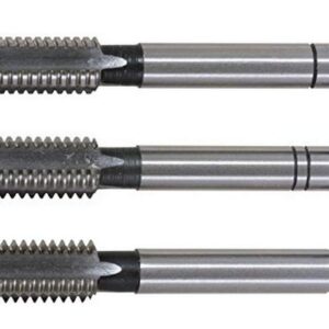 KS TOOLS - 331.0040 - Jeu de 3 tarauds à main HSS, M4 - Résistante aux hydrocarbures Gris