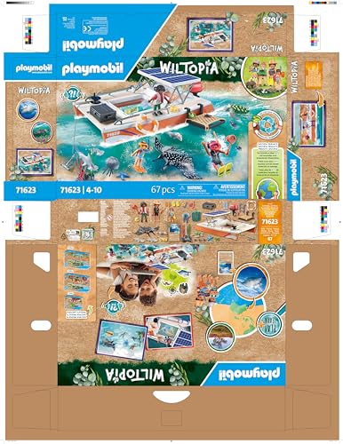 PLAYMOBIL Wiltopia 71623 — Bateau de surveillance des récifs – Image 7